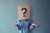 person thinking question mark face