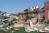 battered house