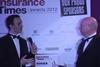 Geoff Kennard, xchanging, Insurance Times Awards 2012