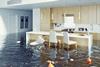 flooded kitchen