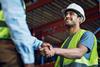 construction hand shake
