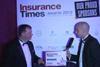 Greg Gladwell, Crawford and Co, Insurance Times Awards 2012
