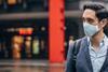 coronavirus man, mask