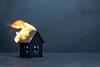 Burning house
