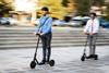 e-scooters two men