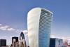Fenchurch Street building being built for 2014