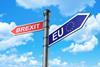 Brexit signpost