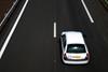 car on a motorway