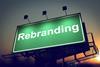 rebrand, promotional sign