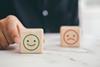 customers happy sad