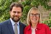 James Dawson and Rhona Scott