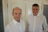 Paul Dickson (l) and Howard Pearson