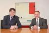 Ewan Wauchope (l) and James Cunningham (r)