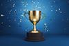 gold award, trophy