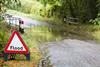 flooded road