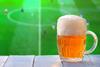 Beer football pitch