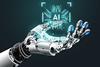 AI robot hand 