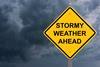 stormy weather sign