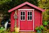 Cute pink shed