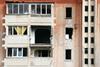 damaged building