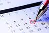 Calendar timeline