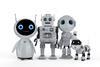 robot group cute 