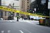 terror US police bomb blast cordon