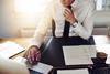 businessman at desk