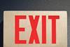 Exit, sign, leave, quit, resign