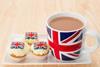 Union Jack Tea cake British