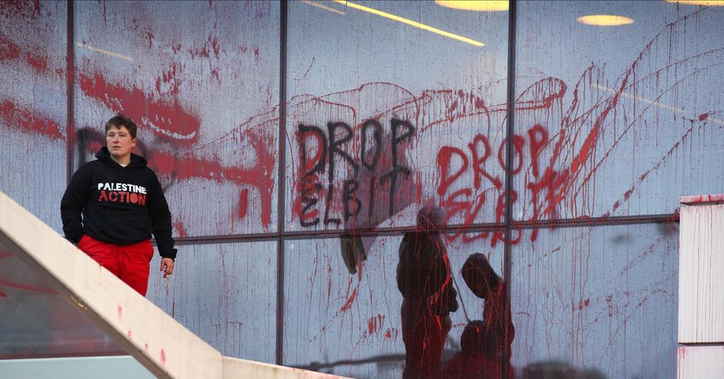 Palestine Action protestors attack multiple Allianz locations and