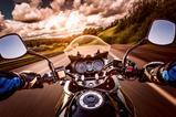 motorcycle rider, motorbike cover
