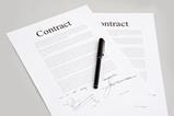 Contract signing paperwork
