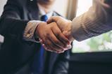 handshake businessmen