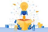 business launch, lightbulb