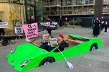 lamborghni protest