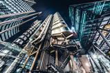 Lloyd's of London, night time