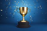 gold award, trophy