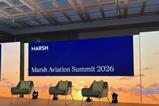 Empty stage, Marsh Aviation Summit 2026