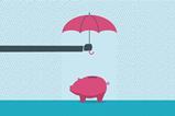 protection, piggy bank