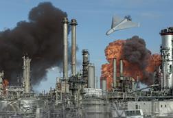 oil refinery drone attack