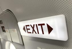exit plane
