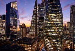 London Market lit up