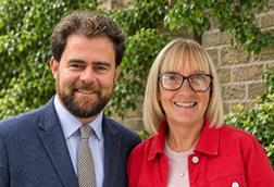 James Dawson and Rhona Scott