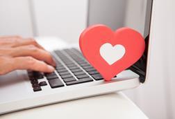 heart laptop