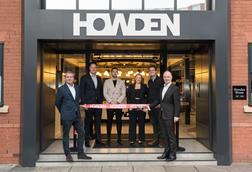 Howden House (Manchester) ribbon cutting led by Carl Shuker, CEO Howden UK&I