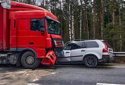 HGV crash