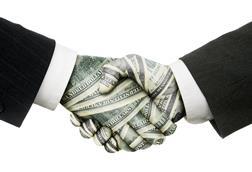 money hands