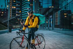 cycling, delivery