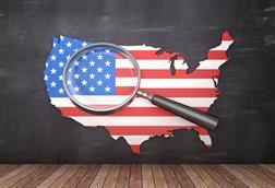 US magnify glass explore